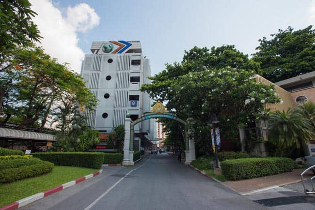 Main gate of siam University