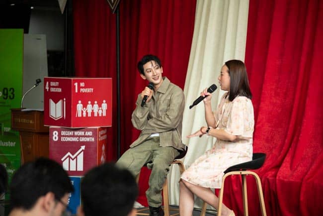 กิจกรรม Inspiration Talk กับคุณจิรกิตติ์ คูอาริยกุล หรือ ท็อปแท็ป